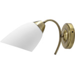 Activejet Classic single wall lamp NIKITA Patyna E27 for the living room - (NIKITA 1P Patyna)