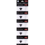 Activejet color roller set (replacement for Epson IR40T; Supreme; black, magenta, 5 pcs) - (A-IR40T)