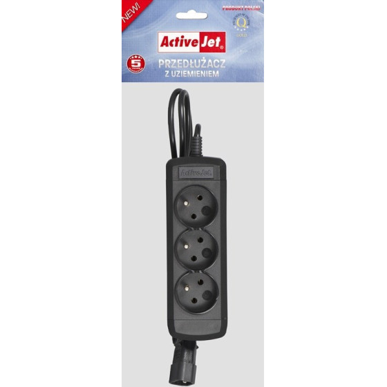 Activejet COMBO-IEC-3G/1.5M power extension wih cord