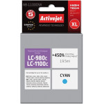 Activejet ink (replacement for Brother LC1100/LC980C; Supreme; 19.5 ml; cyan) - (AB-1100CNX)