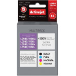 Activejet Ink (replacement for Brother LC1100/980; Supreme; 1 x 29 ml, 3 x 19.5 ml; black, magenta, cyan, yellow) - (ABB-1100NX)