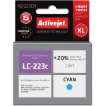 Activejet Ink (Replacement for Brother LC223C; Supreme; 10 ml; cyan) - (AB-223CN)