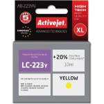 Activejet Ink (replacement for Brother LC223Y; Supreme; 10 ml; yellow) - (AB-223YN)