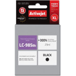 Activejet ink (replacement for Brother LC985Bk; Supreme; 29 ml; black) - (AB-985BN)