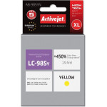 Activejet ink (replacement for Brother LC985Y; Supreme; 19.5 ml; yellow) - (AB-985YN)