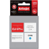 Activejet Ink (replacement for Canon CLI-571XLC; Supreme; 12 ml; cyan) - (ACC-571CNX)