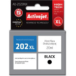 Activejet ink (replacement for Epson 202XL G14010; Supreme; 20 ml; black) - (AE-202BNX)