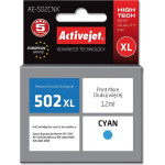 Activejet ink (replacement for Epson 502XL W24010; Supreme; 12 ml; cyan) - (AE-502CNX)