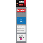 Activejet ink (replacement for Epson T6643; Supreme; 100 ml; magenta) - (AE-664M)