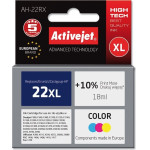 Activejet Ink (replacement for HP 22XL C9352A; Premium; 18 ml; color) - (AH-22RX)