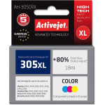 Activejet Ink (replacement for HP 305XL 3YM63AE; Premium; 18 ml; color Cyan, Magenta, Gelb) - (AH-305CRX)
