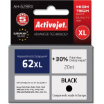 Activejet ink (replacement for HP 62XL C2P05AE; Premium; 20 ml; black) - (AH-62BRX)