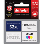 Activejet ink (replacement for HP 62XL C2P07AE; Premium; 18 ml; color) - (AH-62CRX)