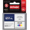 Activejet ink (replacement for HP 651 C2P11AE; Premium; 18 ml; color) - (AH-651CRX)