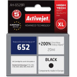 Activejet ink (replacement for HP 652 F6V25AE; Premium; 20 ml; black) - (AH-652BR)