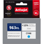 Activejet Ink (replacement for HP 963XL 3JA27AE; Premium; 1760 pages; 25 ml, cyan) - (AH-963CRX)