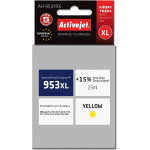 Activejet ink (replacement for HP 953XL F6U18AE; Premium; 25 ml; yellow) - (AH-953YRX)