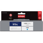 Activejet ink (replacement for HP 973XL F6T81AE; Premium; 105 ml; cyan) - (AH-973CRX)