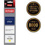 Activejet ink (replacement for HP GT-52Y M0H56AE; Supreme; 70 ml; yellow) - (AH-GT52Y)