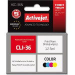 Activejet Ink cartridge (replacement for Canon CLI-36; Supreme; 12.5 ml; colour) - (ACC-36N)