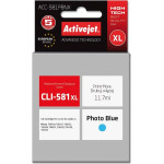 Activejet Ink cartridge (replacement for Canon CLI-581PB XL; Supreme; 11,70 ml; photo cyan) - (ACC-581PBNX)