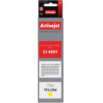 Activejet Ink cartridge (replacement for Canon GI-490Y; Supreme; 70 ml; 7000 pages, yellow) - (AC-G490Y)