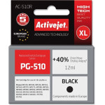 Activejet Ink cartridge (replacement for Canon PG-510; Premium; 12 ml; black) - (AC-510R)