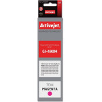 Activejet Ink cartridge (replacement for Canon GI-490M; Supreme; 70 ml; 7000 pages, magenta) - (AC-G490M)