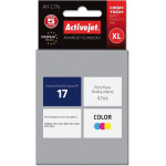 Activejet Ink cartridge (replacement for HP 17 C6625A; Supreme; 47 ml; color) - (AH-17N)