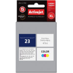Activejet Ink cartridge (replacement for HP 23 C1823D; Supreme; 47 ml; color) - (AH-23N)