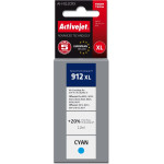 Activejet Ink Cartridge (replacement for HP 912XL 3YL81AE; Premium; 990 pages; cyan) - (AH-912CRX)