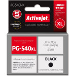 Activejet ink for Canon printer (replacement for Canon PG-540XL) Supreme, 25 ml, black - (AC-540NX)