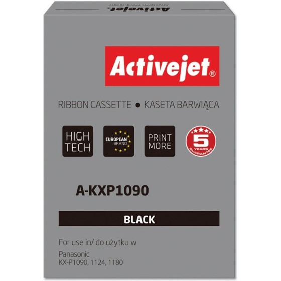Activejet Ink ribbon (replacement for Panasonic KX-P115; Supreme; 4.000.000 characters; black) - (A-KXP1090)