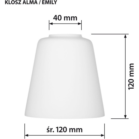 Activejet Lamp shade EMILY - (klosz EMILY)