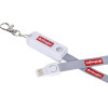 Activejet lanyard with charging cable 3-in-1 phone charger - (Smycz-marketing)