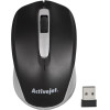 Activejet Mouse wireless USB (optical; 1200 DPI; black and gray) - (AMY-313)