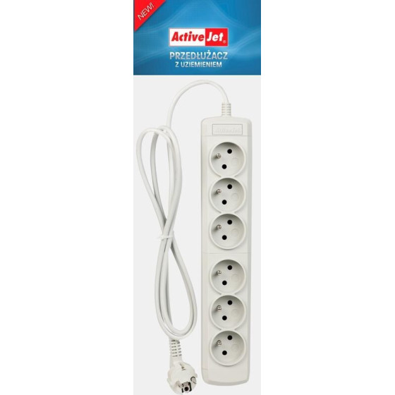 Activejet power strip with cord - (6GNU - 3M - S)