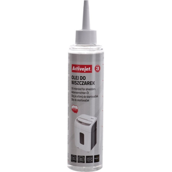 Activejet Shredder Oil 250ml - (ASO-250)