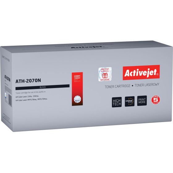 Activejet toner (replacement for HP 117A W2070A; 2070A; Supreme; 1000 pages; black) - (ATH-2070N)