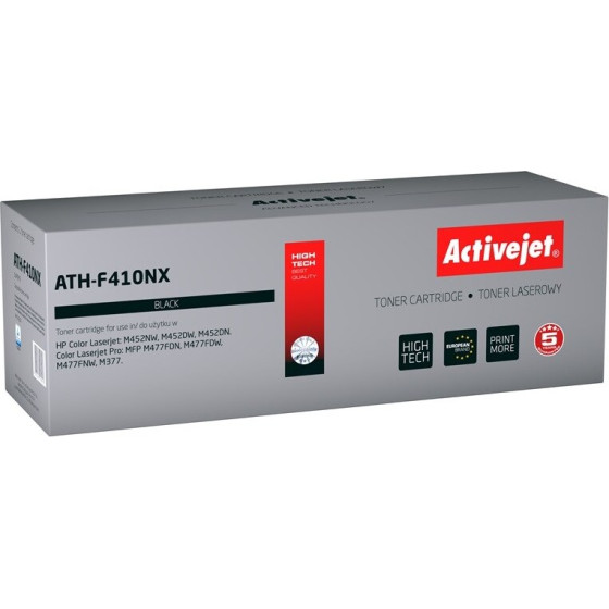 Activejet Toner (replacement for HP 410X CF410X; Supreme; 6,500 pages; black) - (ATH-F410NX)