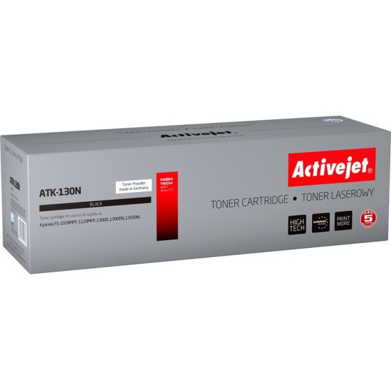 Activejet Toner (replacement for Kyocera TK-130; Supreme; 7200 pages; black) - (ATK-130N)
