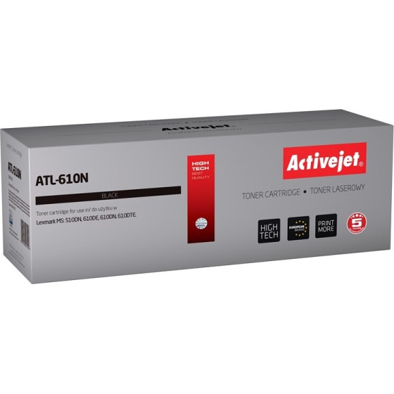 Activejet Toner (replacement for Lexmark 50F2U00; Supreme; 20,000 pages; black) - (ATL-610N)