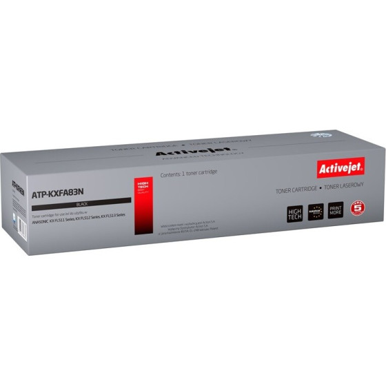 Activejet Toner (replacement for Panasonic KXFA83; Supreme; 2500 pages; black) - (ATP-KXFA83N)