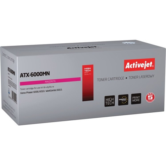 Activejet Toner (replacement for Xerox 106R01632; Supreme; 1000 pages; magenta) - (ATX-6000MN)