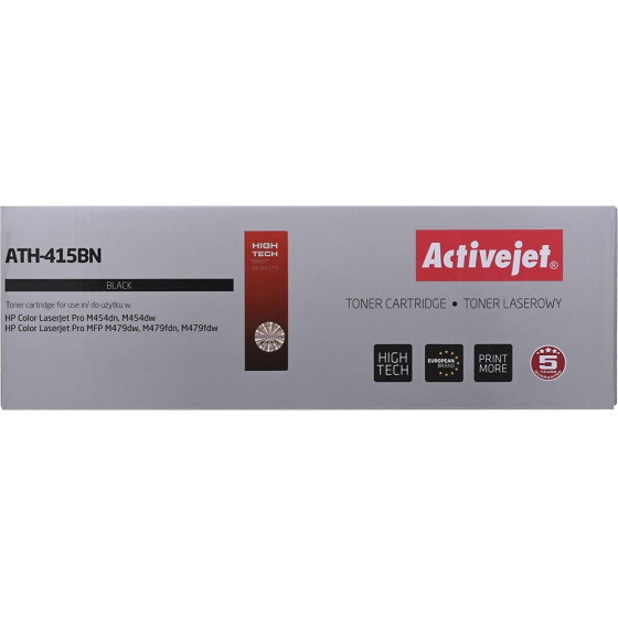 Activejet Toner (replacement HP 415X HP415X W2030X; Supreme; 7500 pages; black) - (ATH-415BNX)