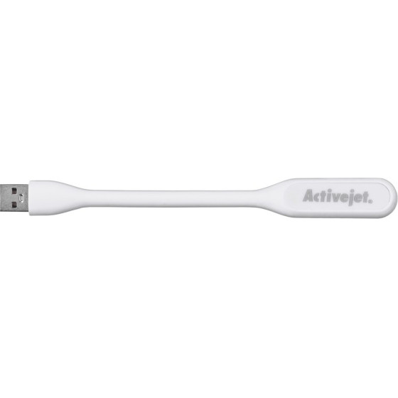 Activejet USB LED computer lamp White - (Activejet Lampka USB LED Biala)