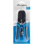 Lanberg cable crimper Crimping tool Black, Blue - (NT-0201)