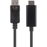 Lanberg cable gender changer DisplayPort HDMI Black - (CA-DPHD-11CC-0010-BK)
