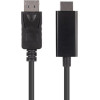 Lanberg cable gender changer DisplayPort HDMI Black - (CA-DPHD-11CC-0050-BK)