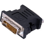 Lanberg cable gender changer DVI-I VGA (D-Sub) Black - (AD-0012-BK)